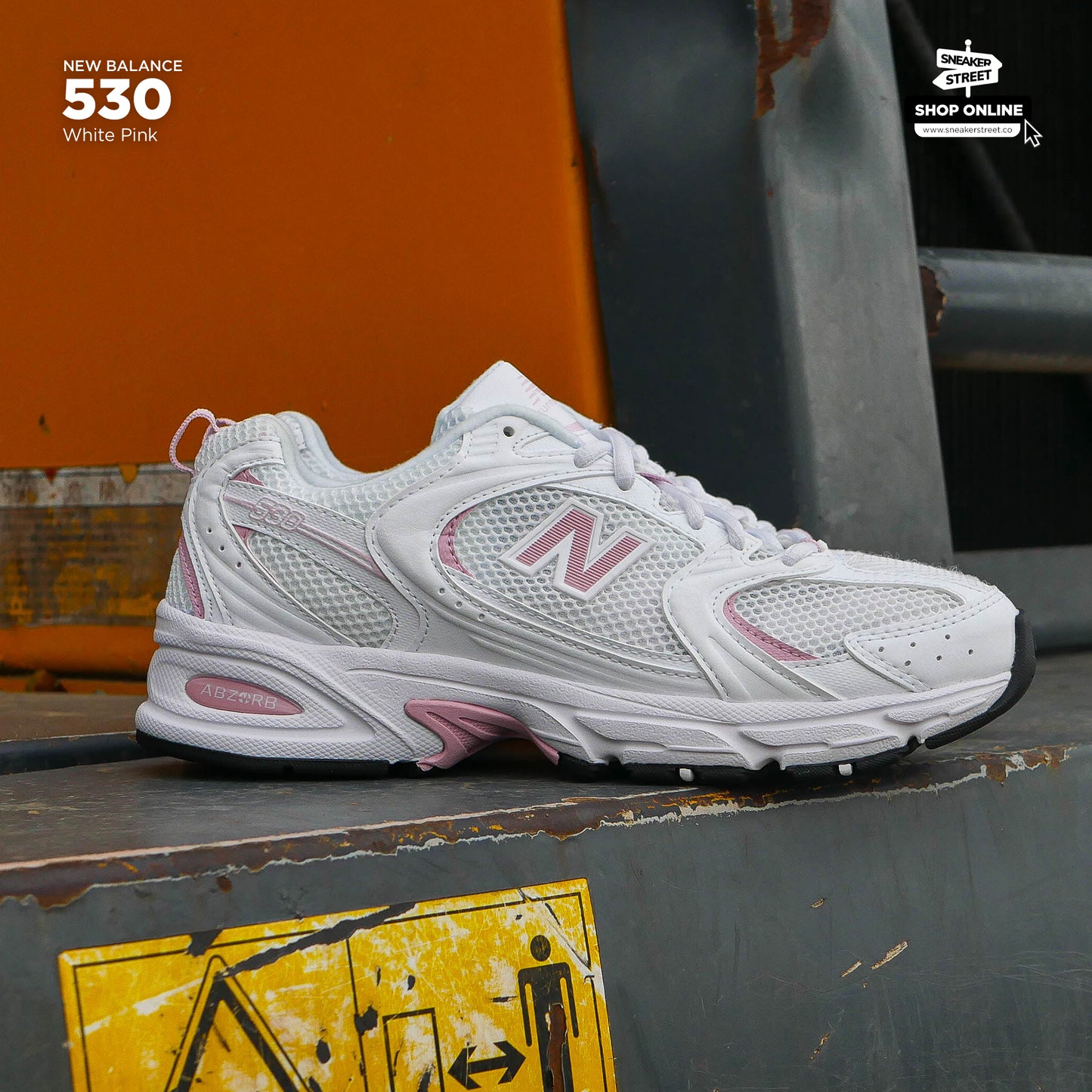 New Balance 530 White Pink