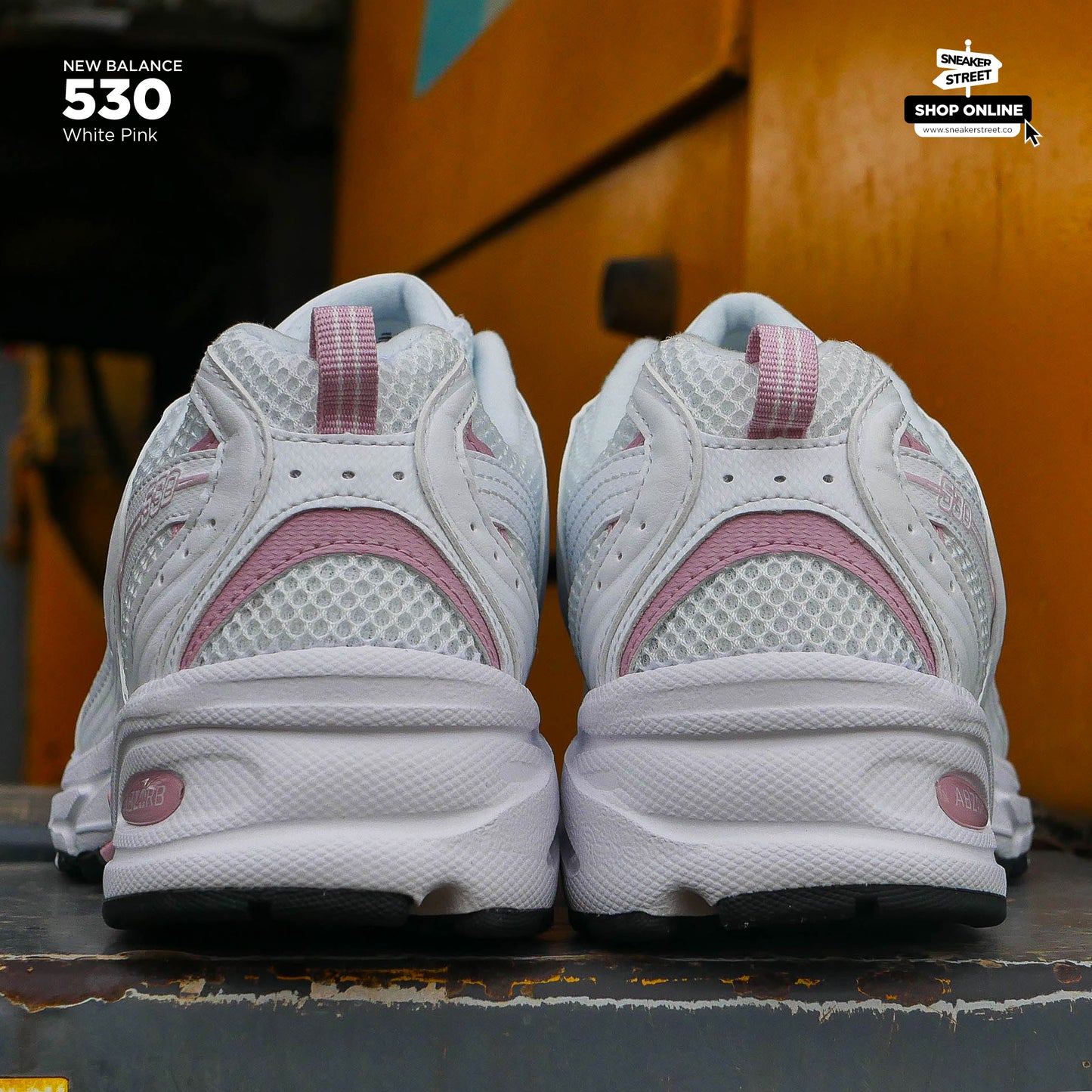 New Balance 530 White Pink