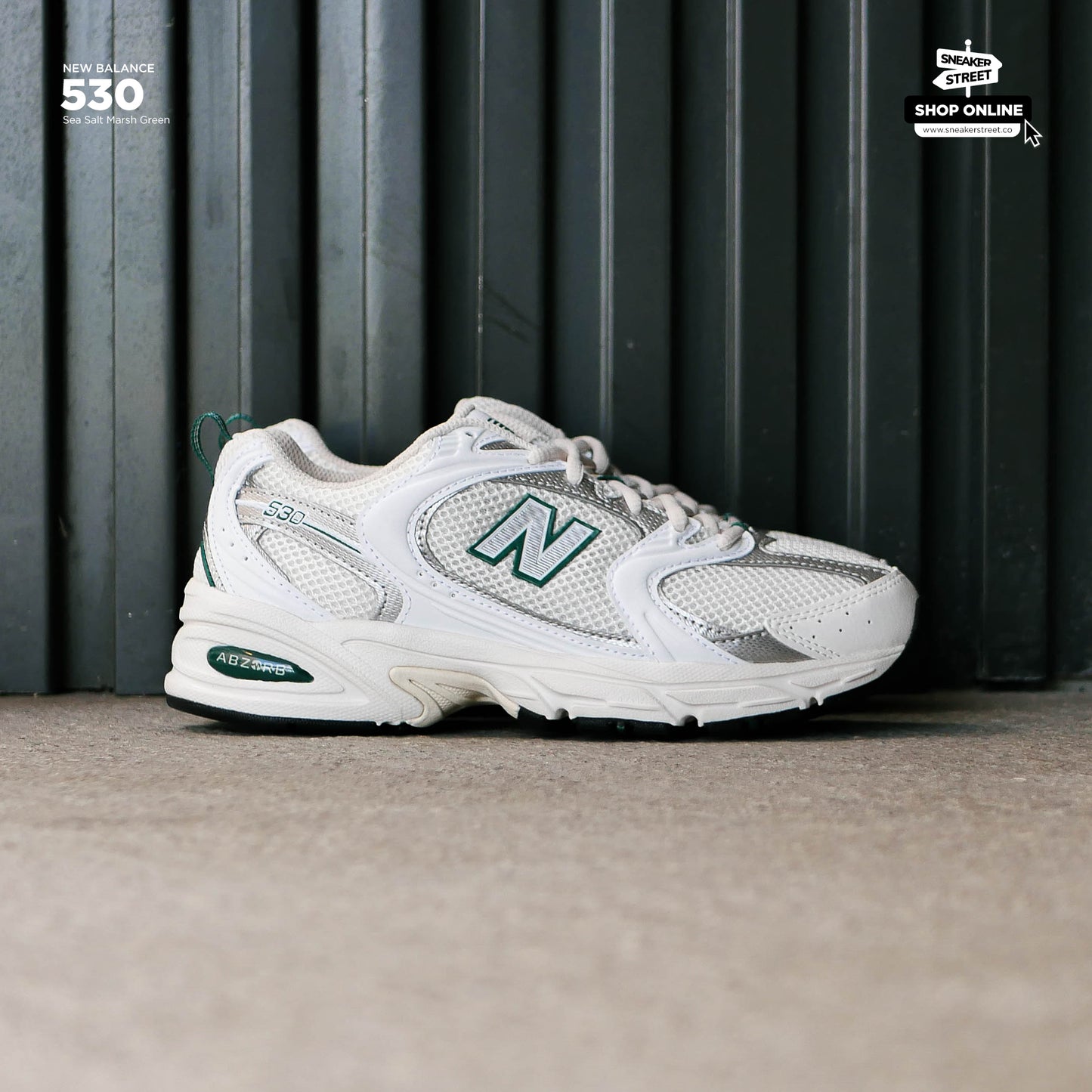 New Balance 530 Marsh Green