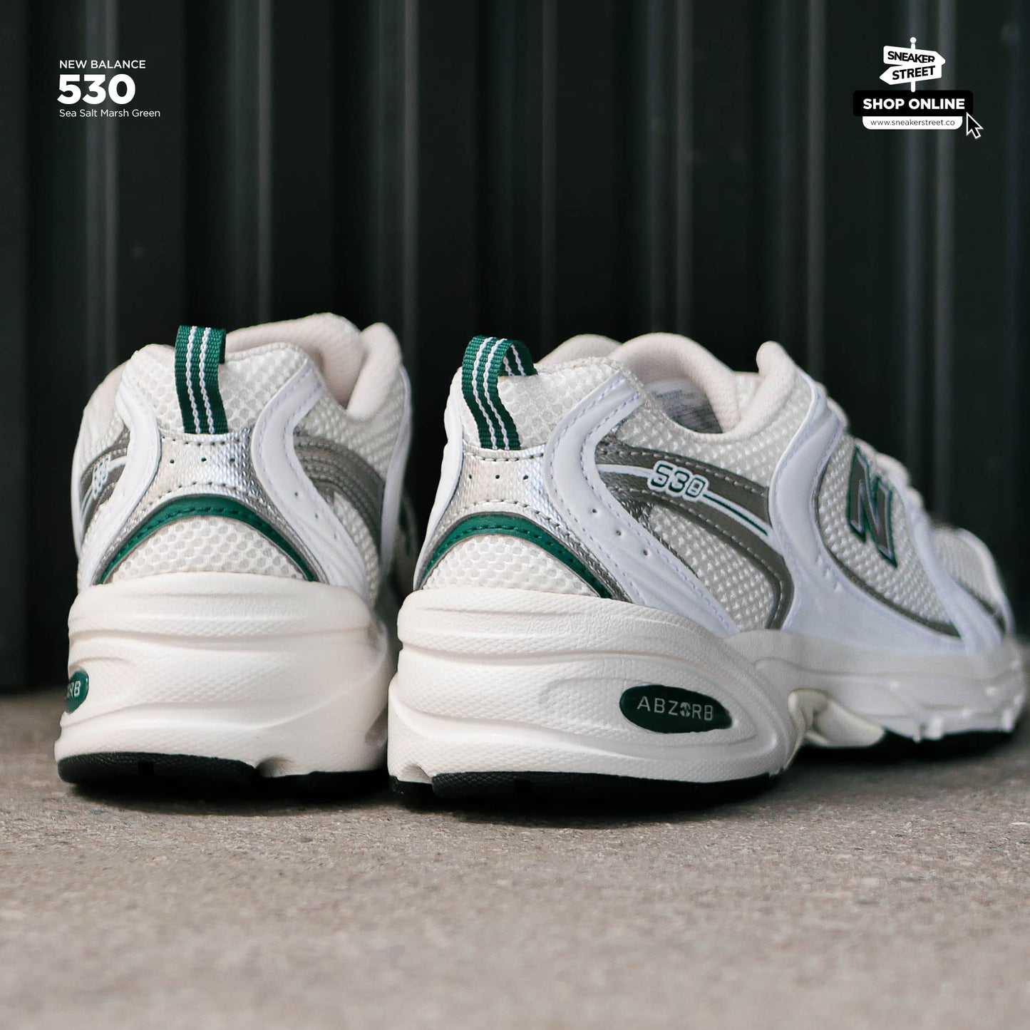 New Balance 530 Marsh Green