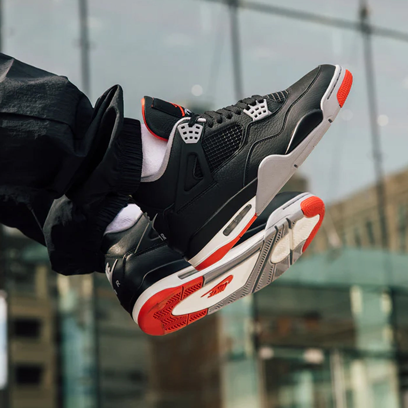 Nike Air Jordan 4 Bred Reimagined