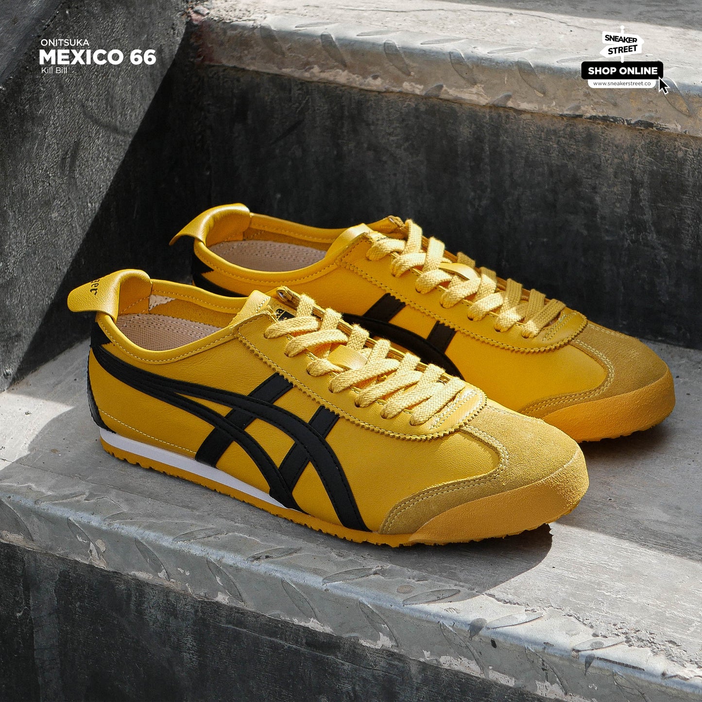 Onitsuka Mexico 66 Yellow Black Kill Bill