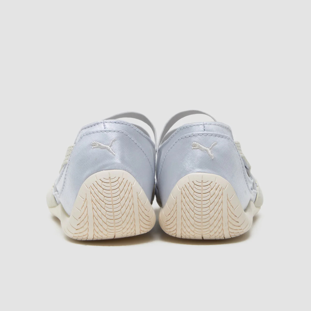 Puma Speedcat Ballet Silver Mist Warm White Satin