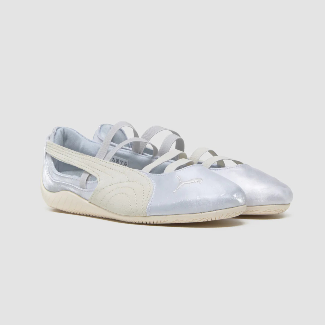 Puma Speedcat Ballet Silver Mist Warm White Satin