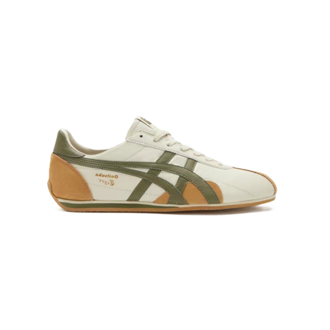 Onitsuka Tiger Runspark Beige Olive Green Mustard Yellow