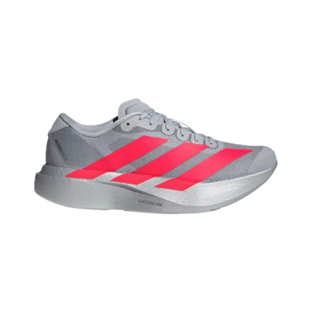 adidas Adizero Evo SL Silver Metallic Lucid Red (Women's)