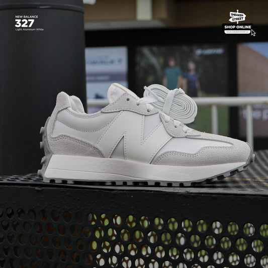 New Balance 327 Sea Salt White Grey (Womens)