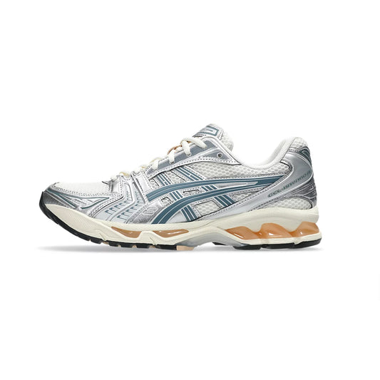Asics Gel-Kayano 14 Birch Pure Silver Teal Gold