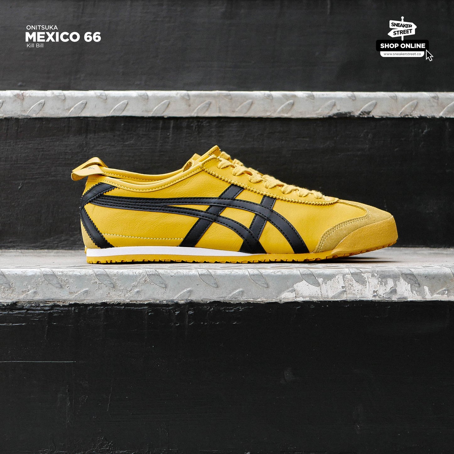 Onitsuka Mexico 66 Yellow Black Kill Bill