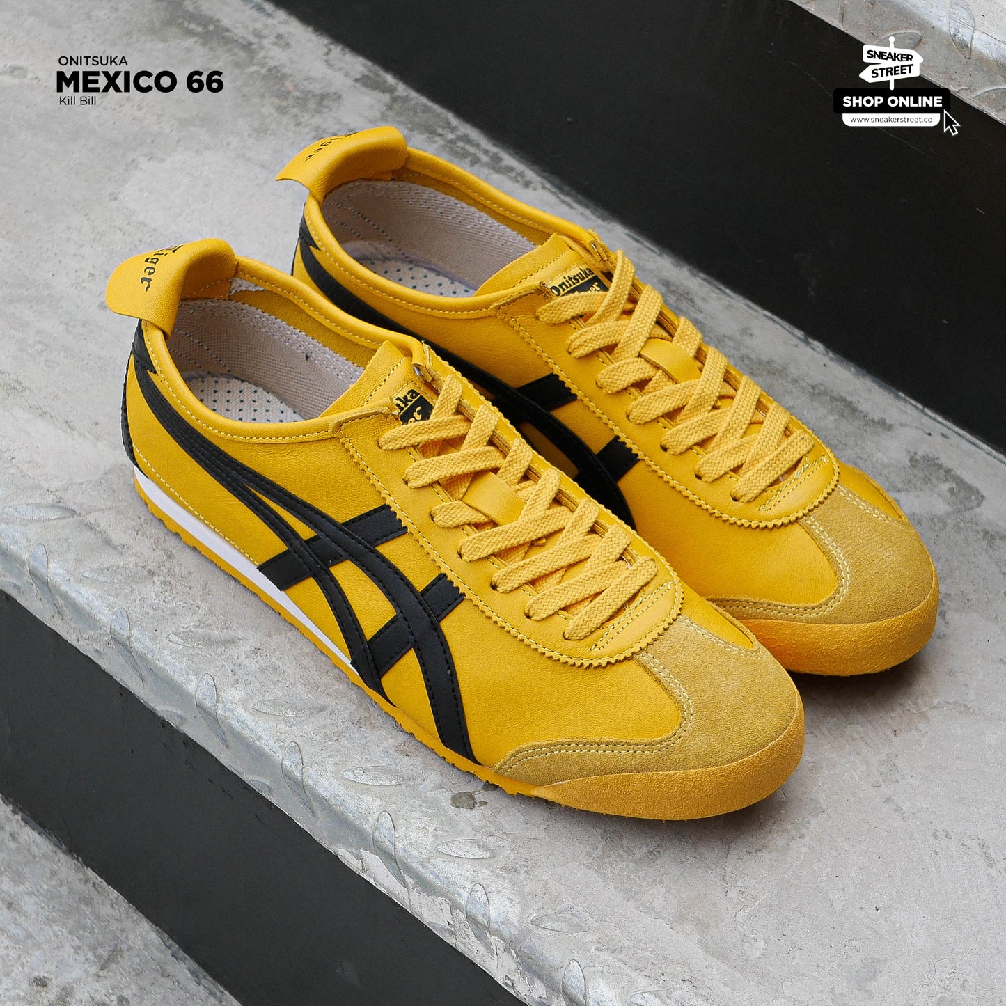 Onitsuka Mexico 66 Yellow Black Kill Bill